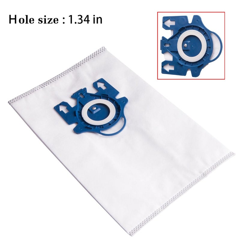 Hongfa 15 Packs Air Clean Dust Bags for Miele Vacuum Bags GN for Miele Classic C1, Complete C3, Complete C2, S6000-S6999 S4000-S4999,S700 3D Efficiency Bags with Protection Filters & AirClean Filter Compares - Image 4